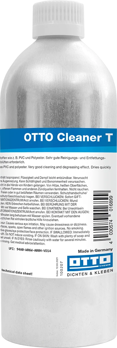 Otto Cleaner T (100 ml, 250 ml und 1000 ml) – OTTO-Chemie