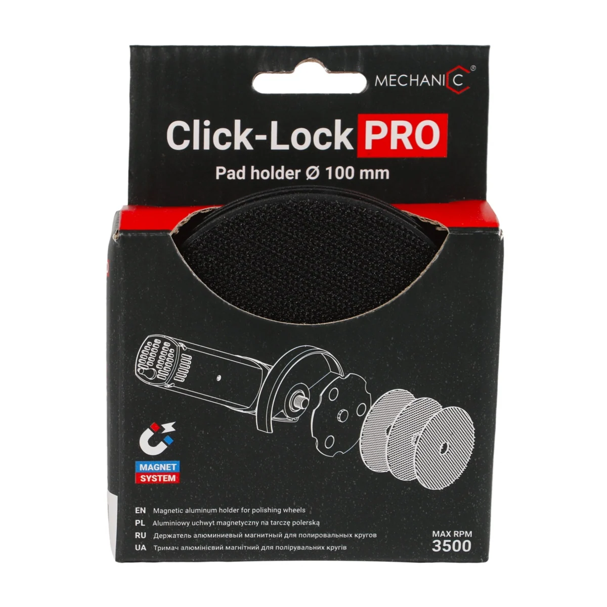 Mechanic Click-Lock PRO - Aufnahmeteller für Polierpads – DISTAR
