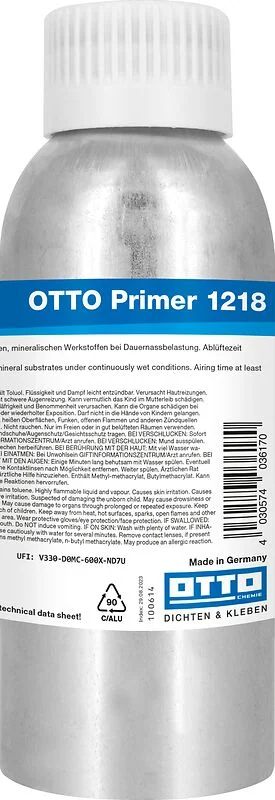 Otto Primer 1218 (100 ml, 250 ml und 1000 ml) – OTTO-Chemie – Produktbild 2