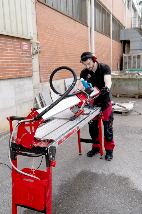 Rubi DL-125 - elektrische Schneidemaschine / 124 cm Schnittlänge (Art. 56924) – Produktbild 8