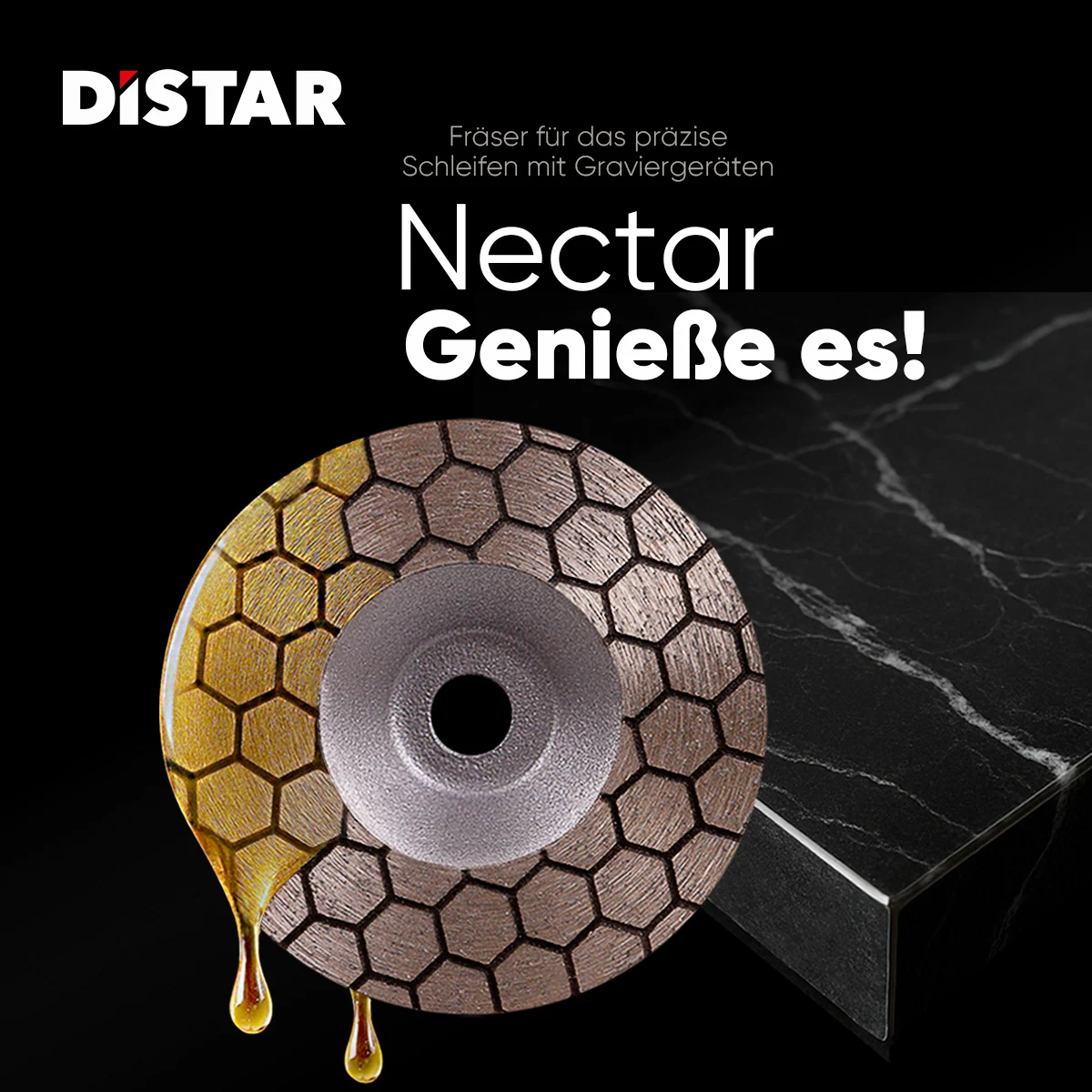 DiSTAR NECTAR 100 - Mini-Schleiftopf Ø 45mm – Produktbild 8