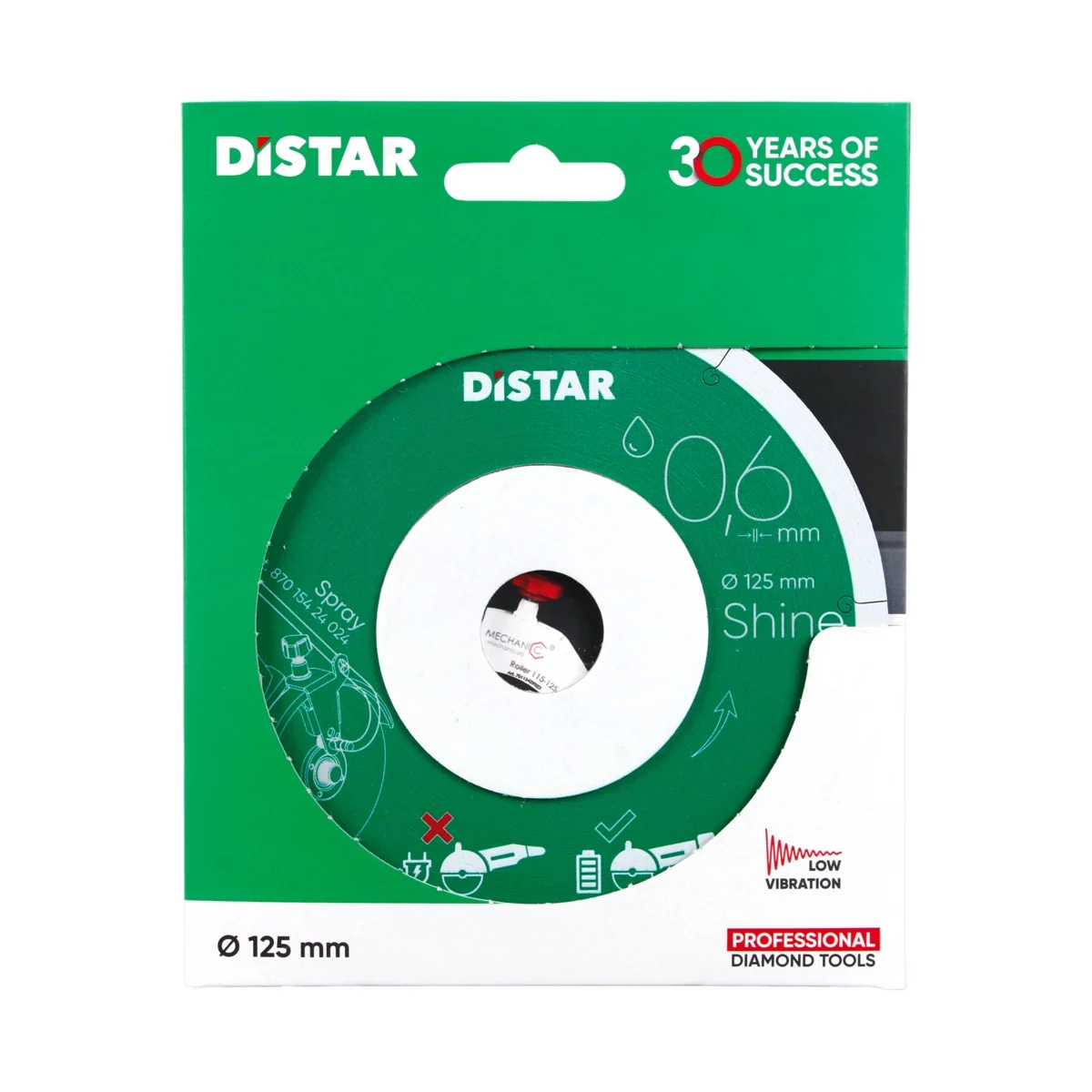 DiSTAR Shine - 0,6 mm dünne Diamanttrennscheibe Ø 125 mm – Produktbild 6