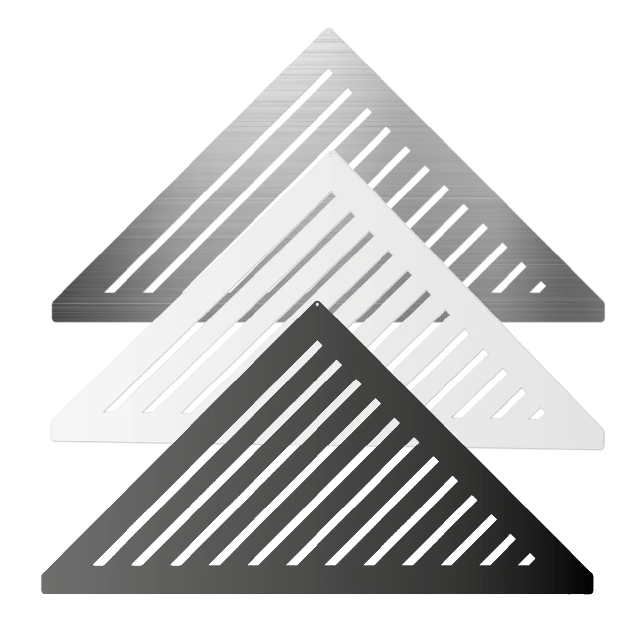 Duschablage V2A (gleichschenklig) Design-Line