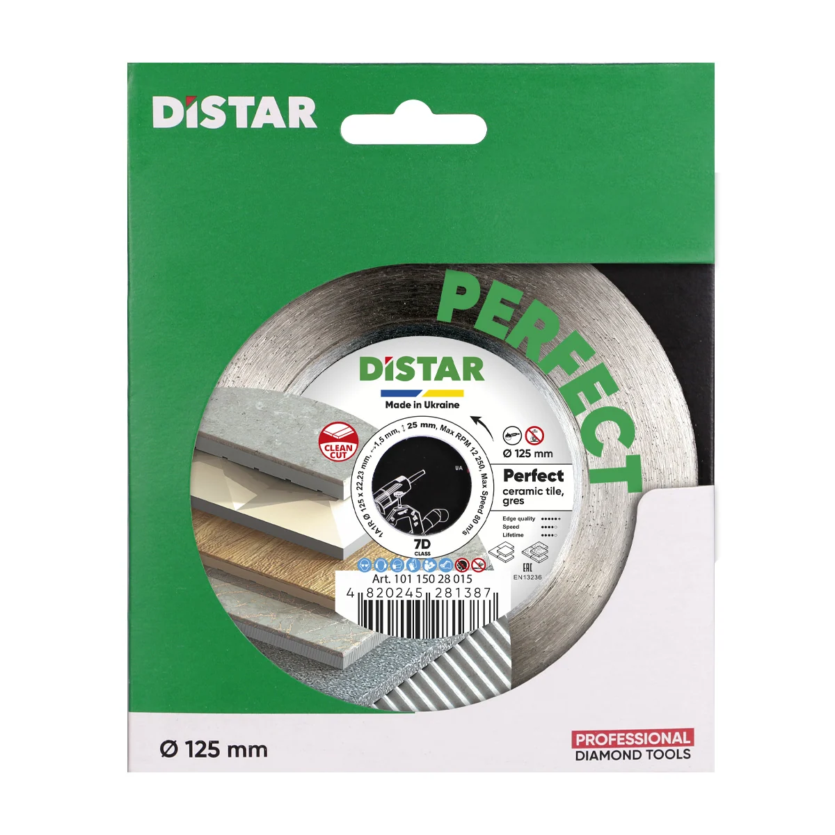 DiSTAR - Diamantscheibe "PERFECT" - Ø 125 mm – Produktbild 4