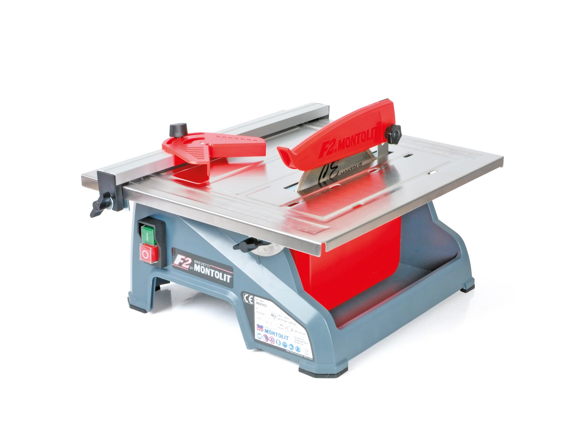 Montolit F2 - elektrische Tischschneidemaschine mit Wasserkühlung (Art. 905EVO2)