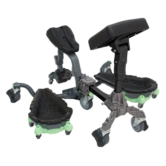 Kneel-It V3 Knie-Roller inkl. Bruststütze – Die ergonomische Roll-Kniebank für Profis – Janser