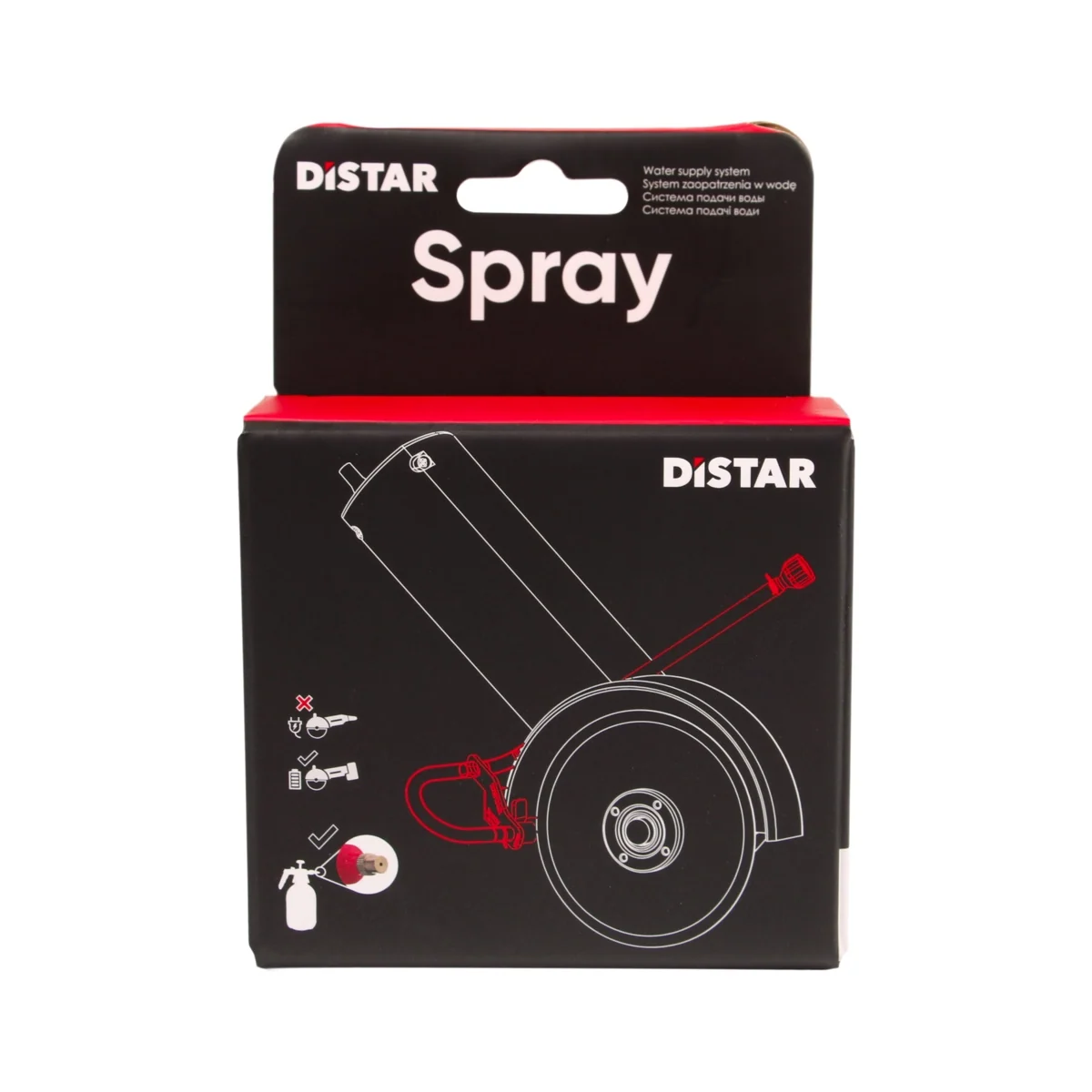 DiSTAR Mechanic SPRAY - Wasserzufuhrsystem für Winkelschleifer – Produktbild 3