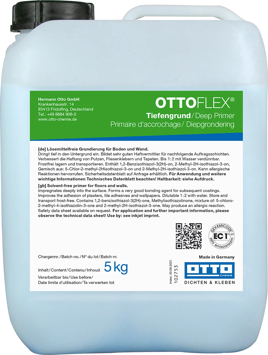 OTTOFLEX Tiefengrund (1, 5, 10 & 20 kg) – OTTO-Chemie