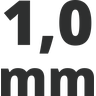 1,0 mm Basis-Set