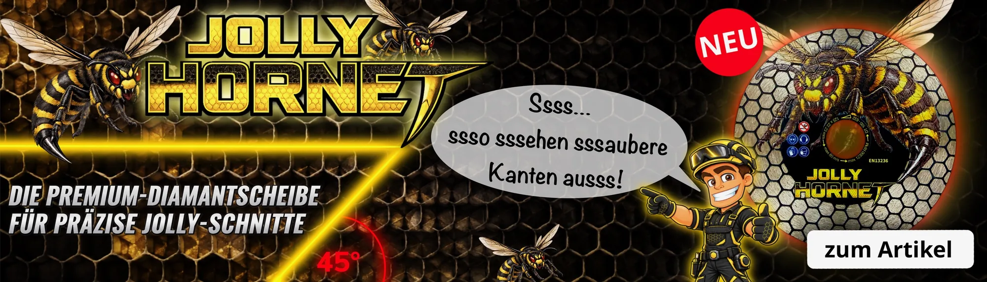 JOLLY HORNET Jolly-Diamantscheibe Ø 125 mm ansehen