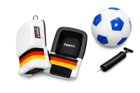 WM Sonderedition - FENTO 200 Pro / FENTO Original Knieschoner + Fußball und Luftpumpe