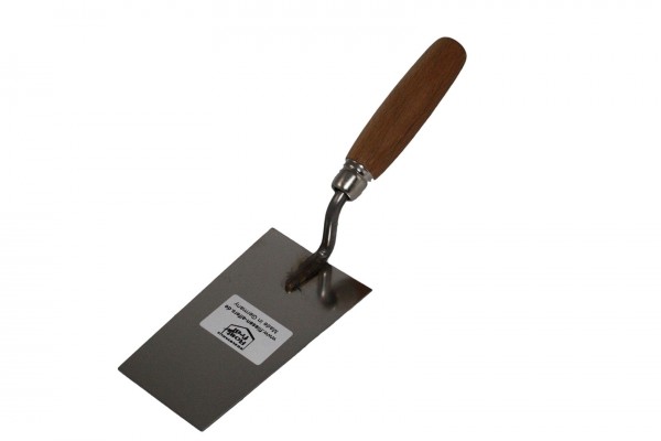 Berner plaste trowel - stainless steel, s-neck, Made in Germany - 140 mm