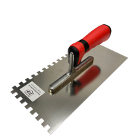 Zahnspachtel mit Softgriff 4, 6, 8, 10, 12 und 15 mm Zahnkelle