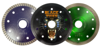 3in1-SET 125 mm / 1x BLACK TIGER / 1x GREEN MAMBA / 1x TURBO FEINSCHNITT