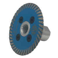 Tile Rite – M14 Mini Diamantscheibe Ø 75 mm für Winkelschleifer (Art. MIM984)