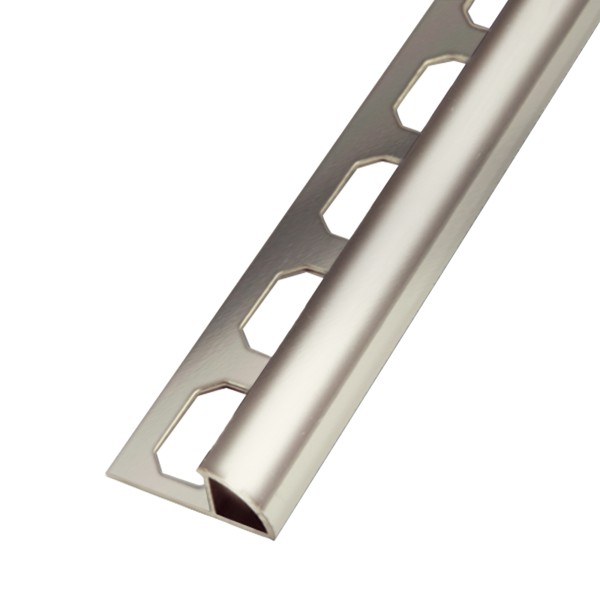 Viertelkreisprofil / Ecken Aluminium titan hochglanzeloxiert