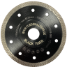 High-End-Diamantscheibe BLACK TIGER, 115 mm, 1,3 mm, Ornamentsegment, verstärkter Flansch