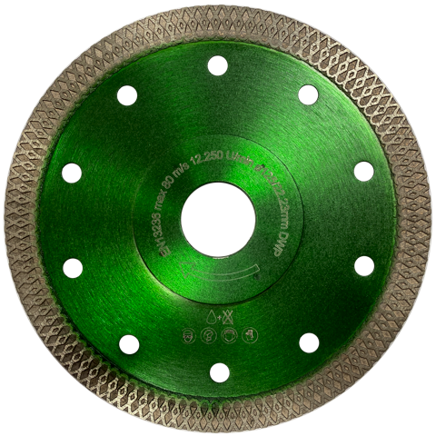 High-End-Diamantscheibe GREEN MAMBA / 115 mm