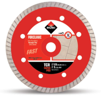 RUBI Diamantscheibe TCR 125 mm Superpro / Turbo für Feinsteinzeug (Art. 31973)