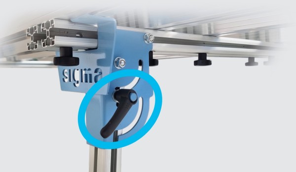 Sigma Feststellschraube mit Griff für Werkbank (Art. 108627)