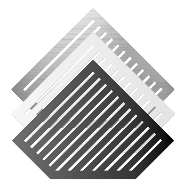 Duschablage V2A (diamantförmig) Design-Line