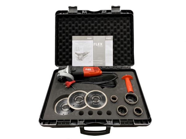 Black Tiger SET XXL 35, 40, 50, 68 + 3 Diamantscheiben 115 mm + Winkelschleifer