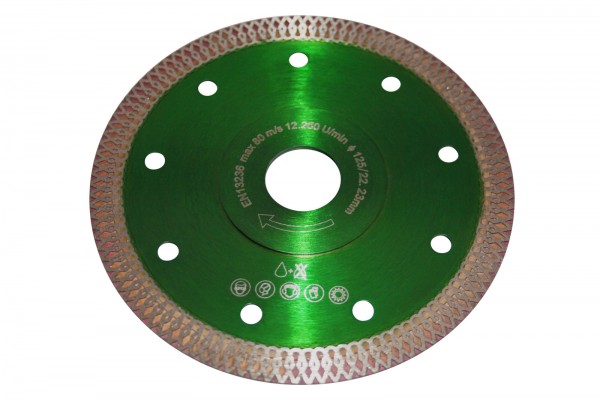 High-End-Diamantscheibe GREEN MAMBA / 125 mm