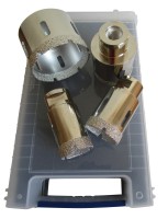 Bohrkronenset SILVER PREMIUM (35, 40, 50, 68 mm)