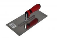 Glätter, Edelstahl, 280 x 130 mm mit Softgriff Glättekelle