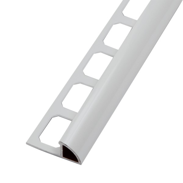 Viertelkreisprofil / Ecken Aluminium manhattangrau, pulverbeschichtet