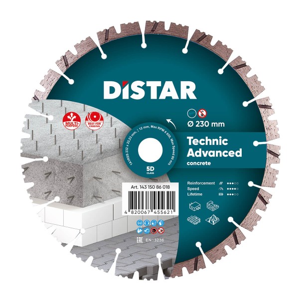 DiSTAR Technic Advanced concrete (Ø 125 / 230 mm)