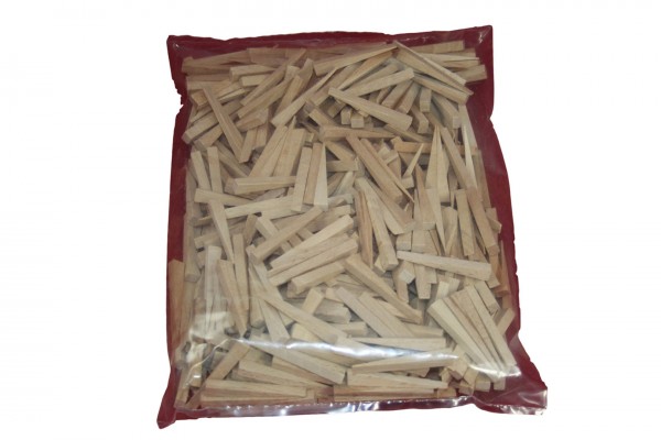 Fliesenkeile aus Buchenholz