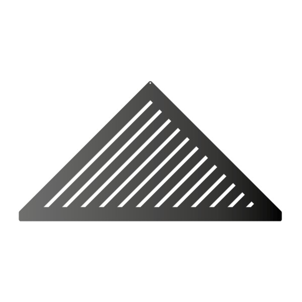 Duschablage V2A (gleichschenklig) Design-Line
