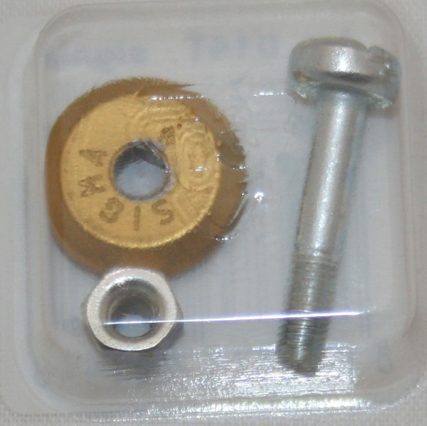 Sigma spare cutting wheel with axis, 12 mm - titanium steel