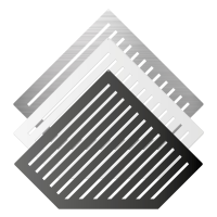 Duschablage V2A (diamantförmig) Design-Line