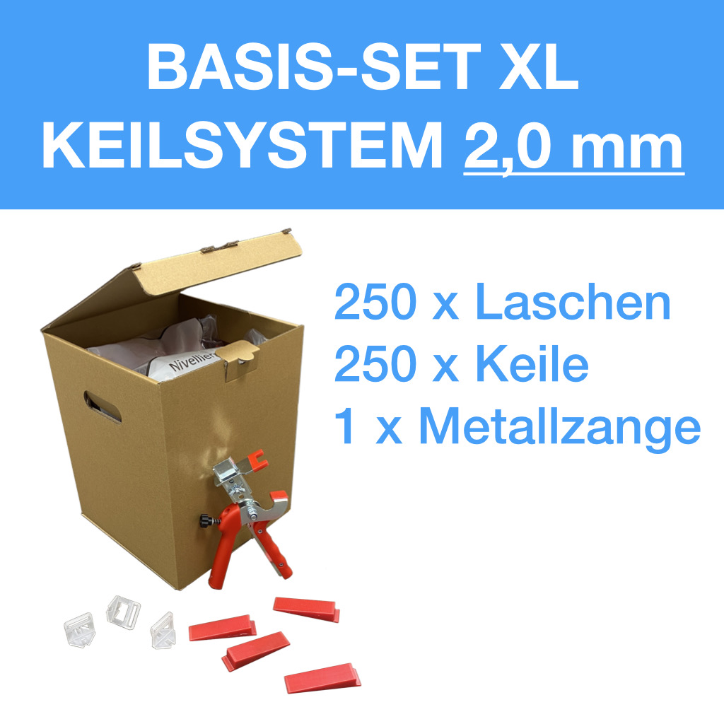 Kunststoffkeile-Set klein 8 Stück