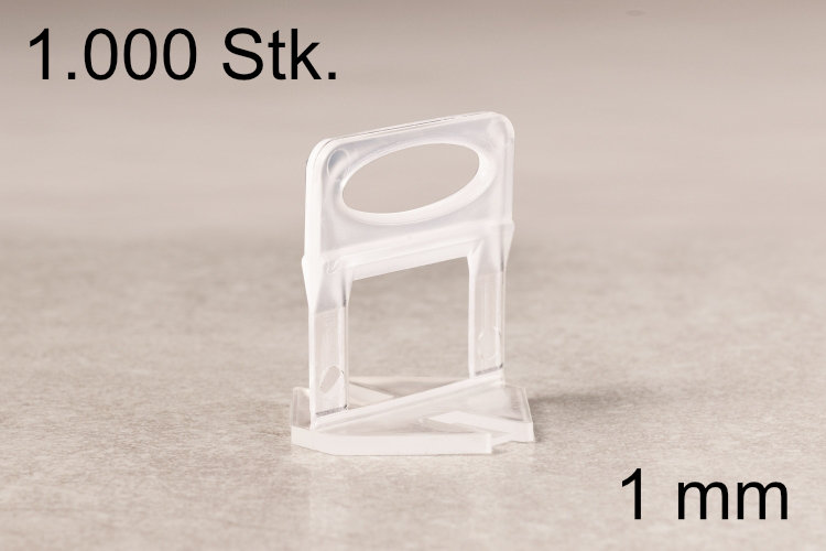 500 Stk Zuglaschen Fliesen Nivelliersystem 1 1,5 2 Mm Verlegehilfe Plan System 