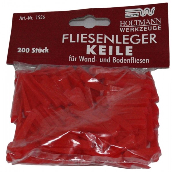 Fliesenkeile aus Polysterol